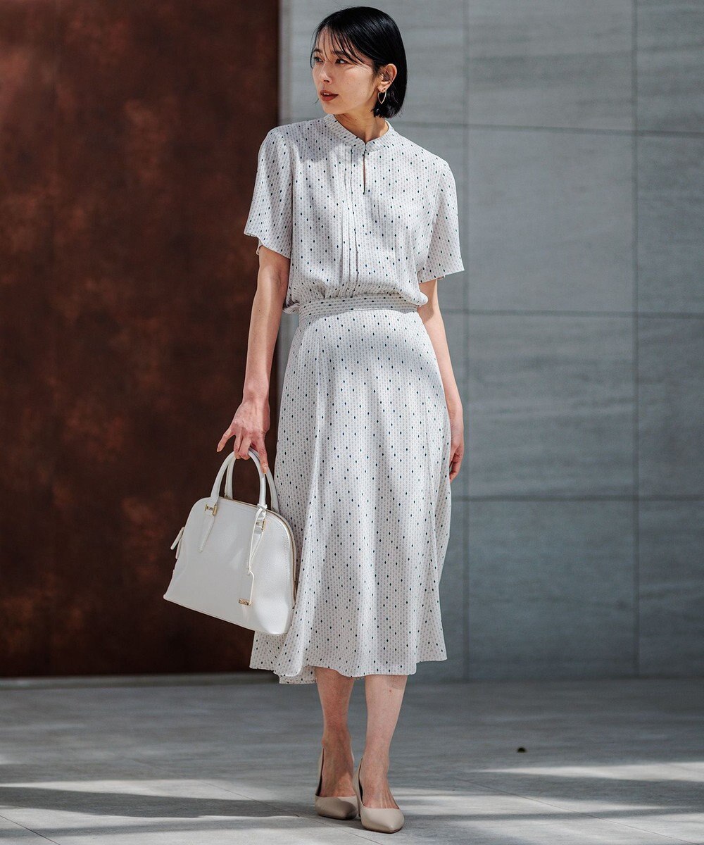 23区 サブバッグ付き 2WAYラウンド トートバッグ 