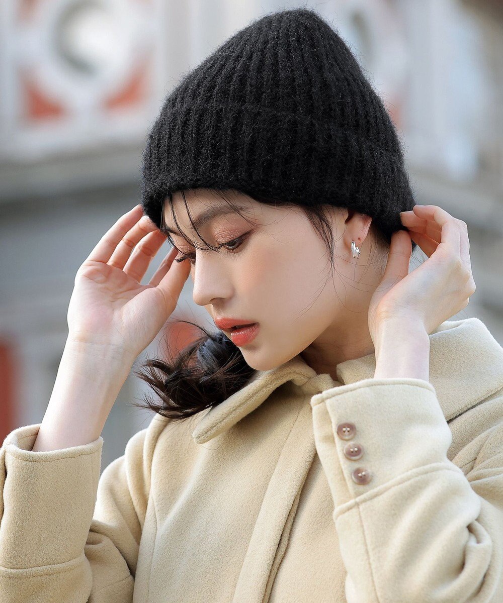 Tiaclasse 【安田美沙子さん着用・ウール混】ニット帽 