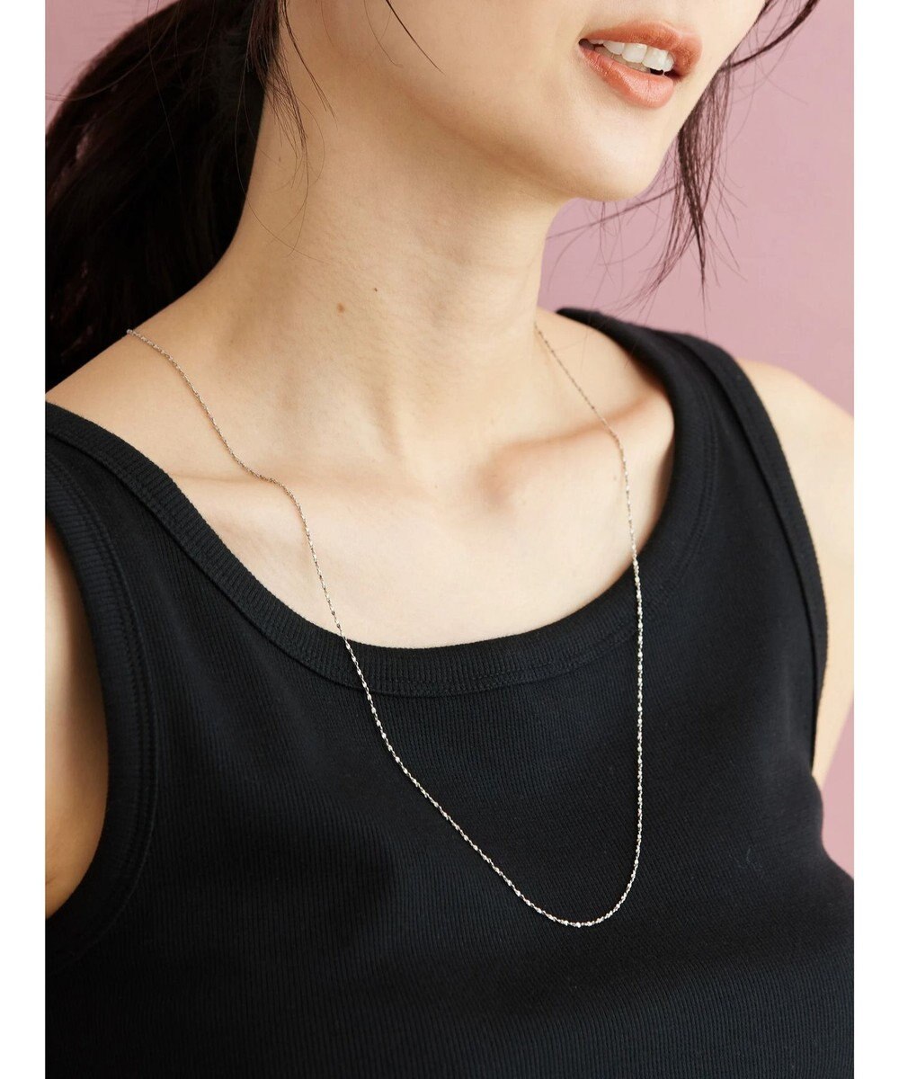 AMERICAN HOLIC ツイストチェーンロングネックレス 