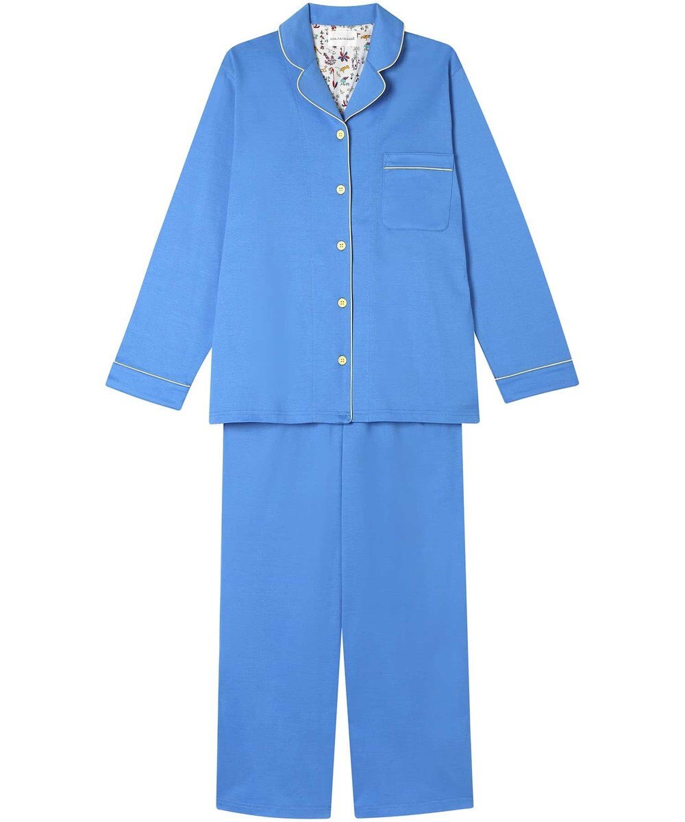 une nana cool 【綿100%】40/2コーマ天竺シルケットパジャマ MADE WITH LIBERTY FABRIC 