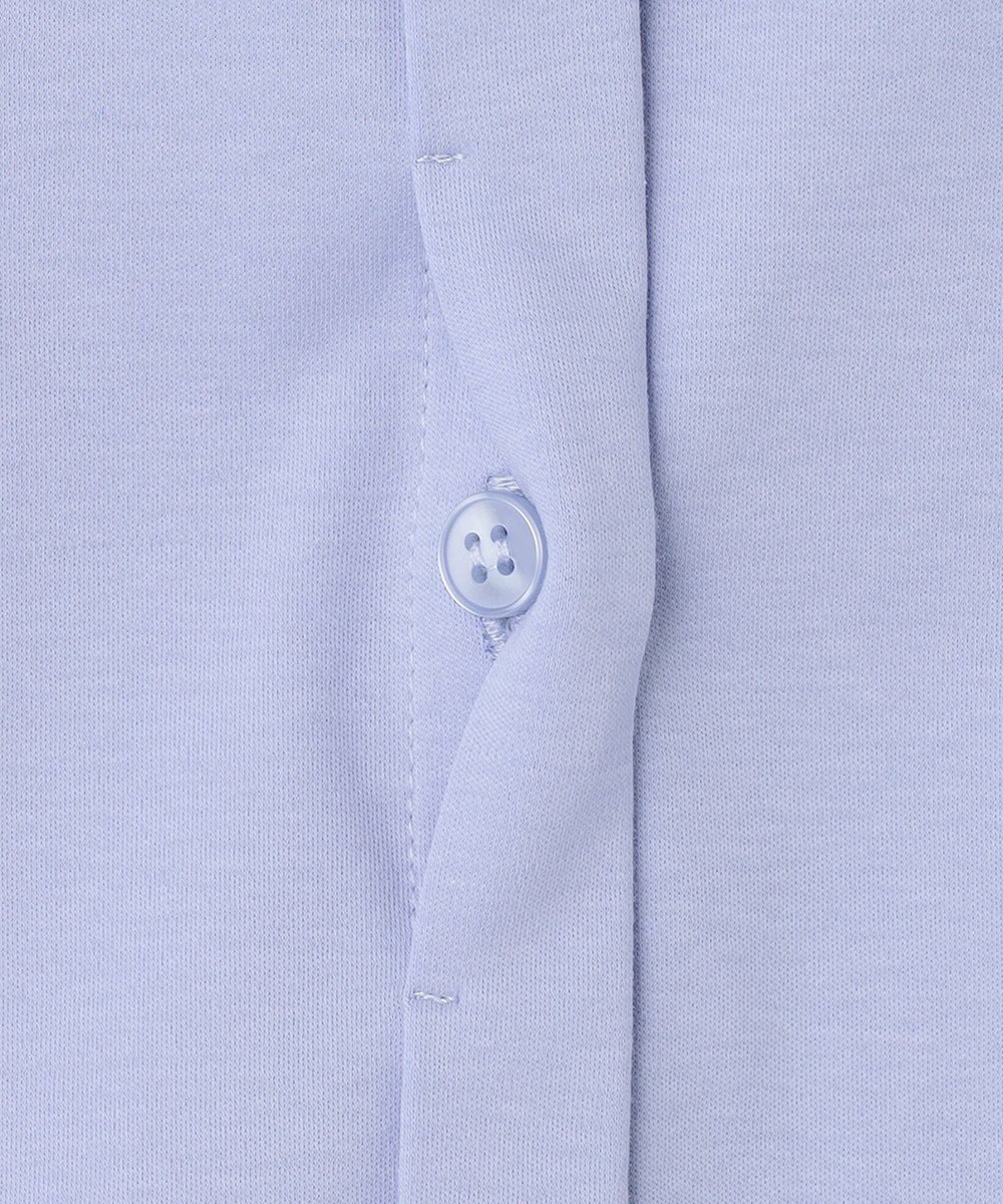 ICB L 【洗える】 コンパクトスムース バンドカラーカットソー 