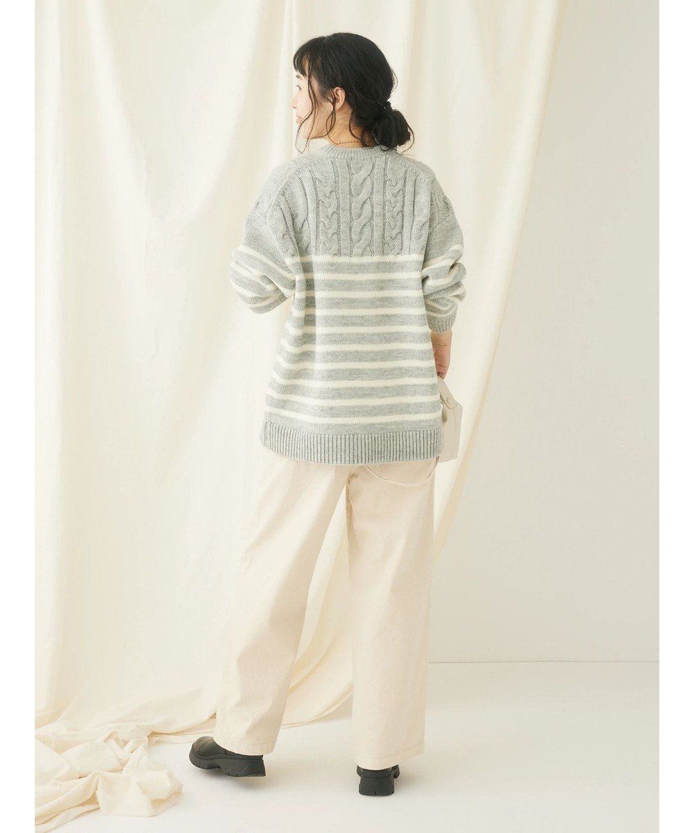 CRAFT STANDARD BOUTIQUE ケーブル×ボーダードッキングプルオーバー 