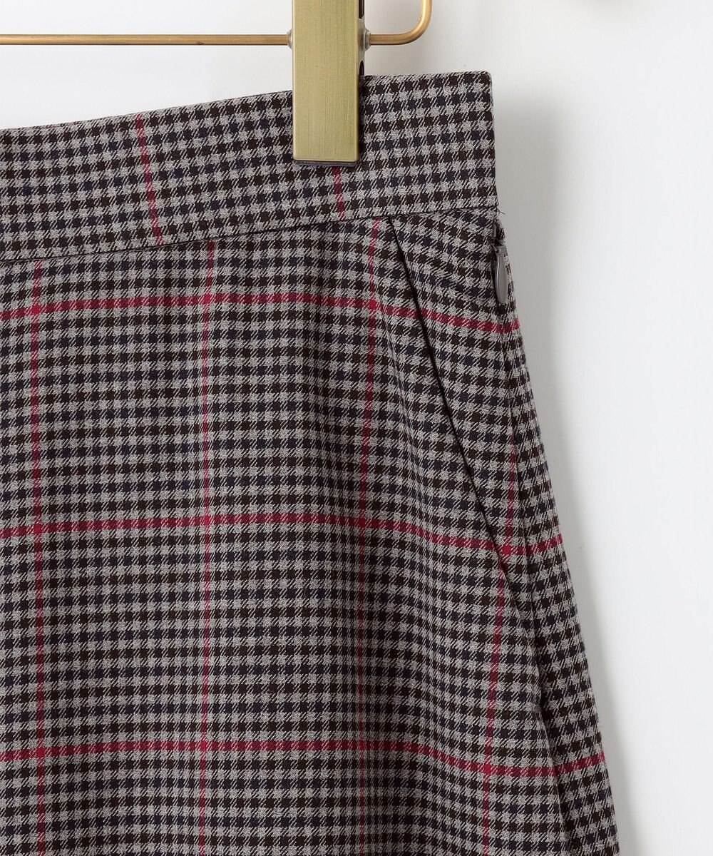 組曲 T/Rツイルストレッチ フレアパンツ 