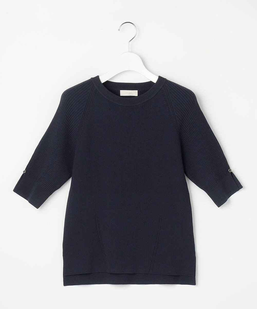 ANY SIS L コクーンスリーブ ニット 