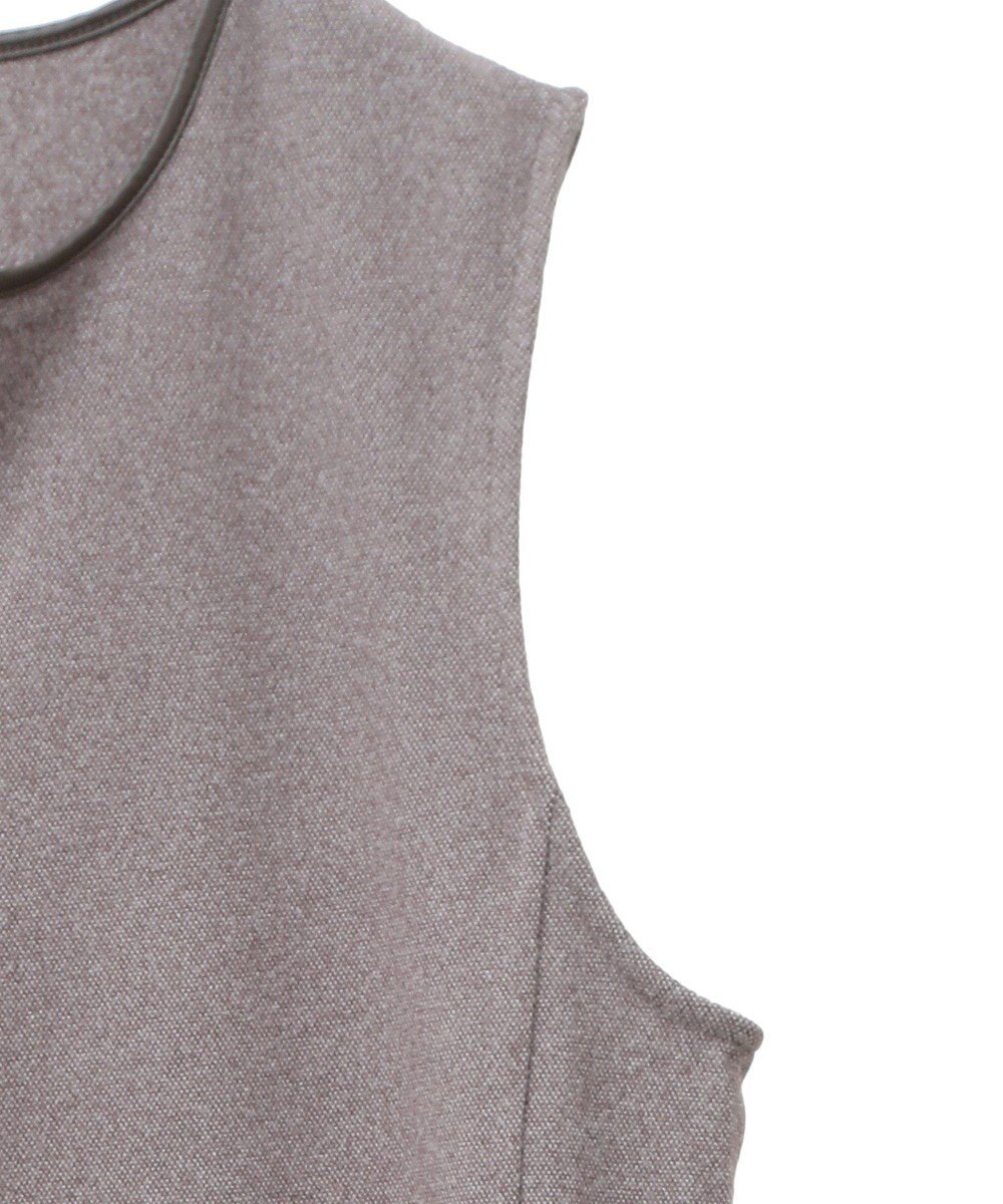 Green Parks 柄圧縮ポンチキーネックジャンスカ 