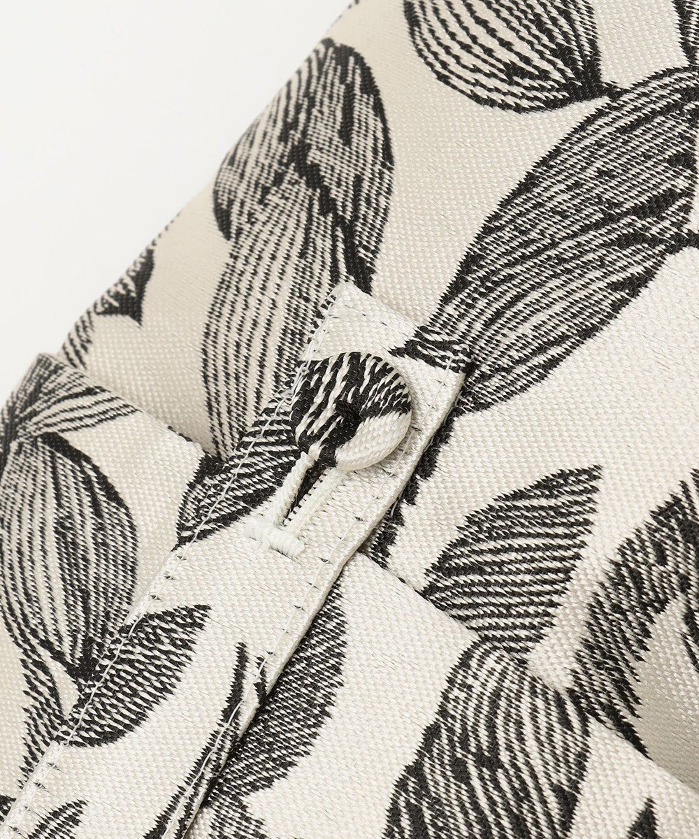 GRACE CONTINENTAL ボタニカルジャガードシャツ 