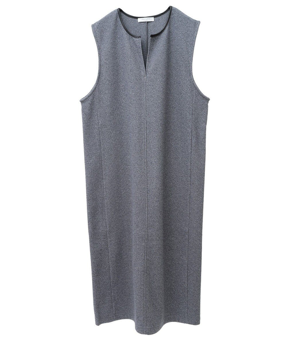 Green Parks 柄圧縮ポンチキーネックジャンスカ 