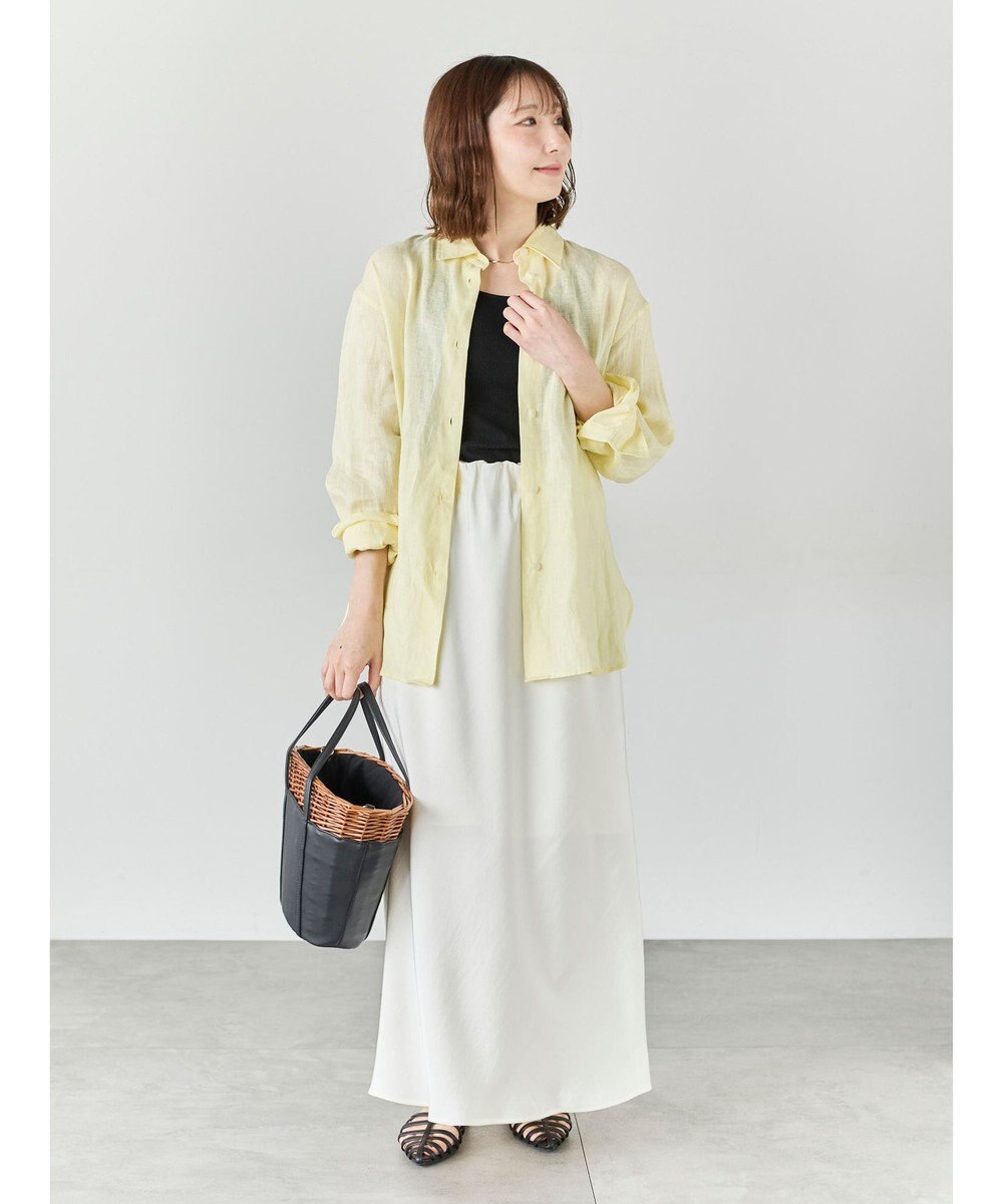 Te chichi フレンチリネンシャツ 