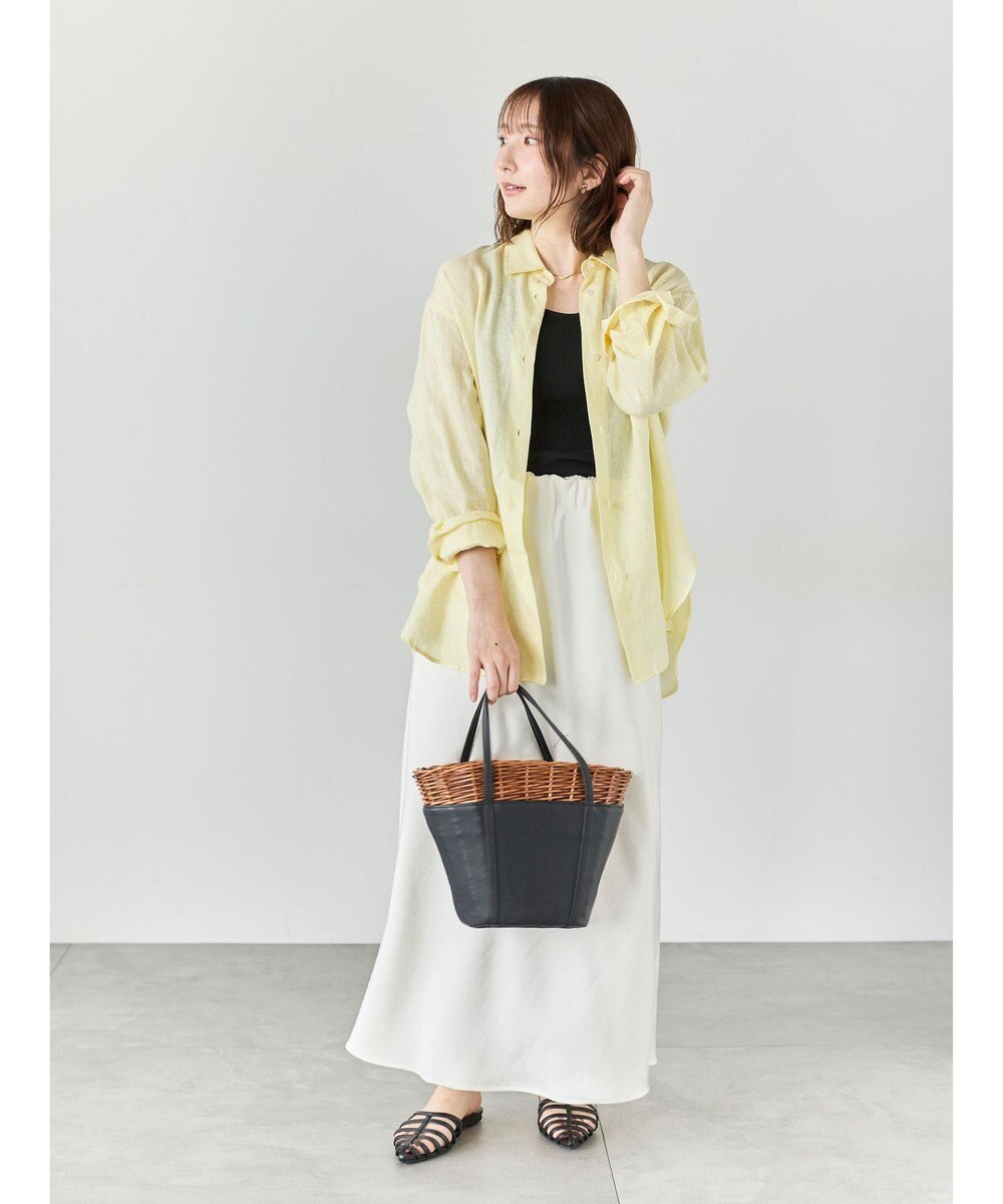 Te chichi フレンチリネンシャツ 