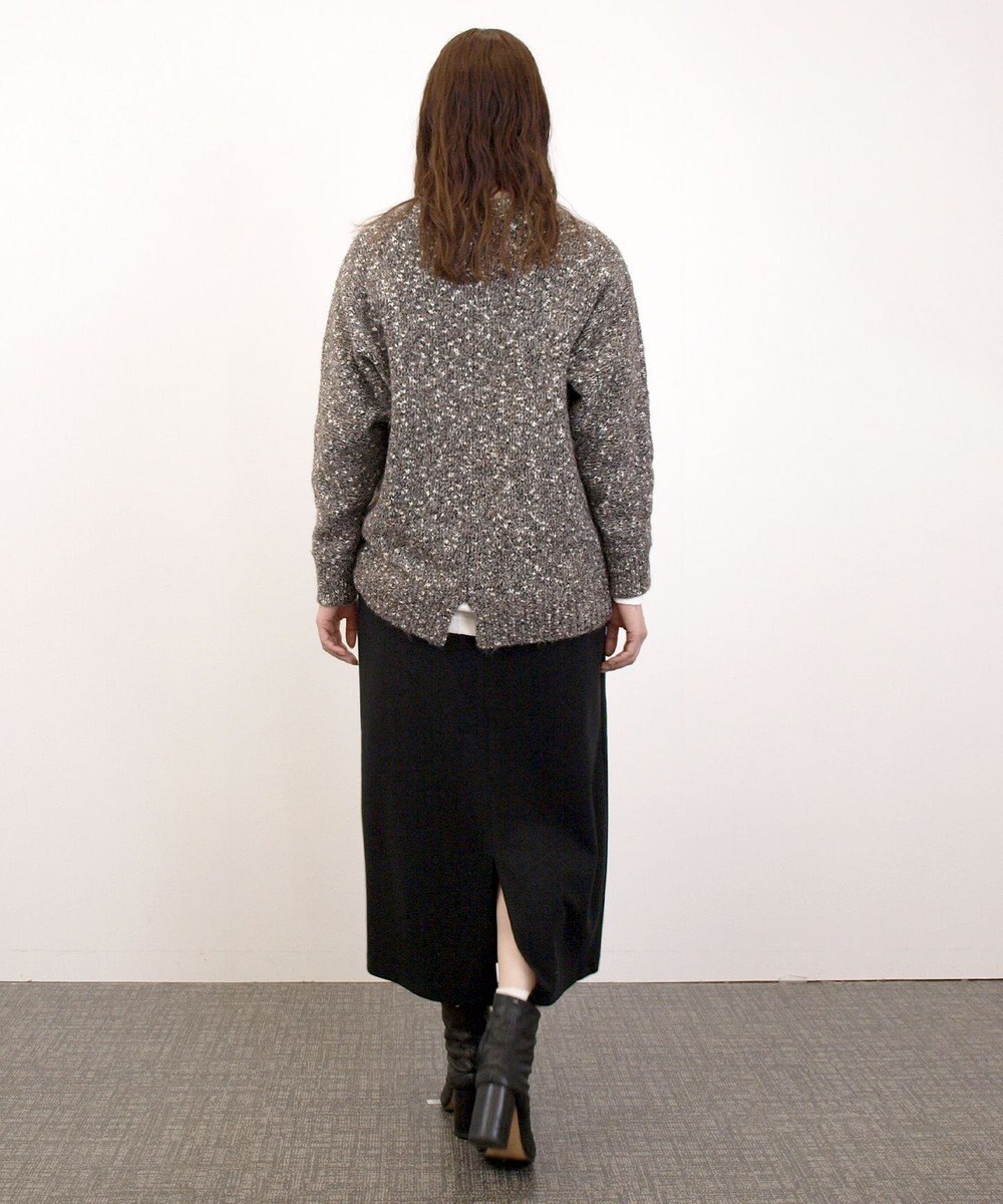 J.PRESS YORK STREET 【WOMEN】ファンシーヤーン Vネックニット 