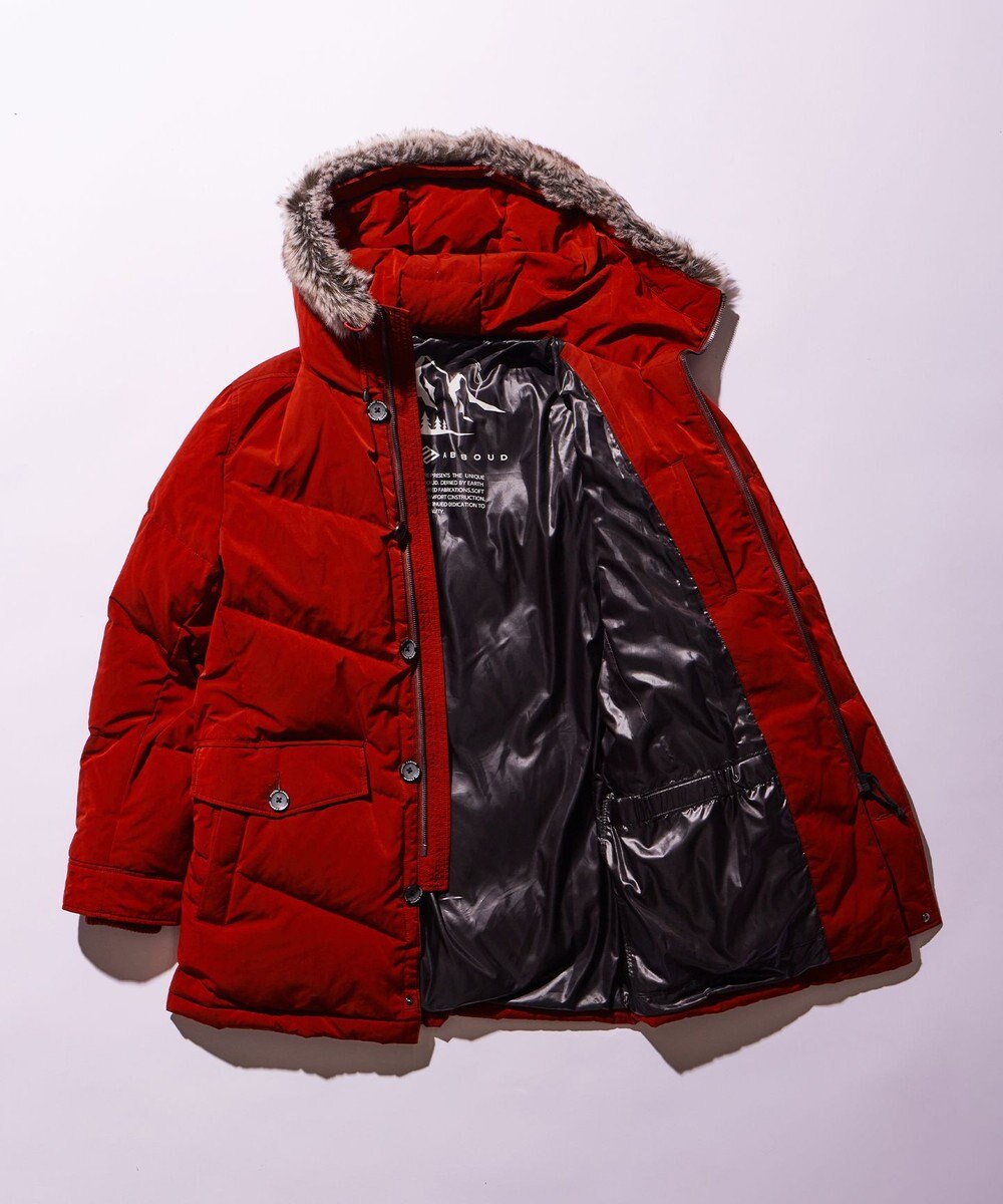 JOSEPH ABBOUD MOUNTAIN 【ECO撥水/ECOファー/9ポケット/ユニセックス】ＰＥ／ＮＹピーチダウン コート 