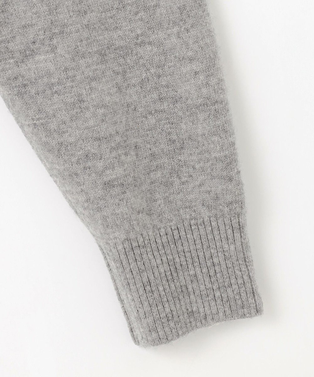 JOSEPH ABBOUD 【洗える・カシミヤブレンド】カシミヤブレンド ハイネック ジップ  カーディガン 