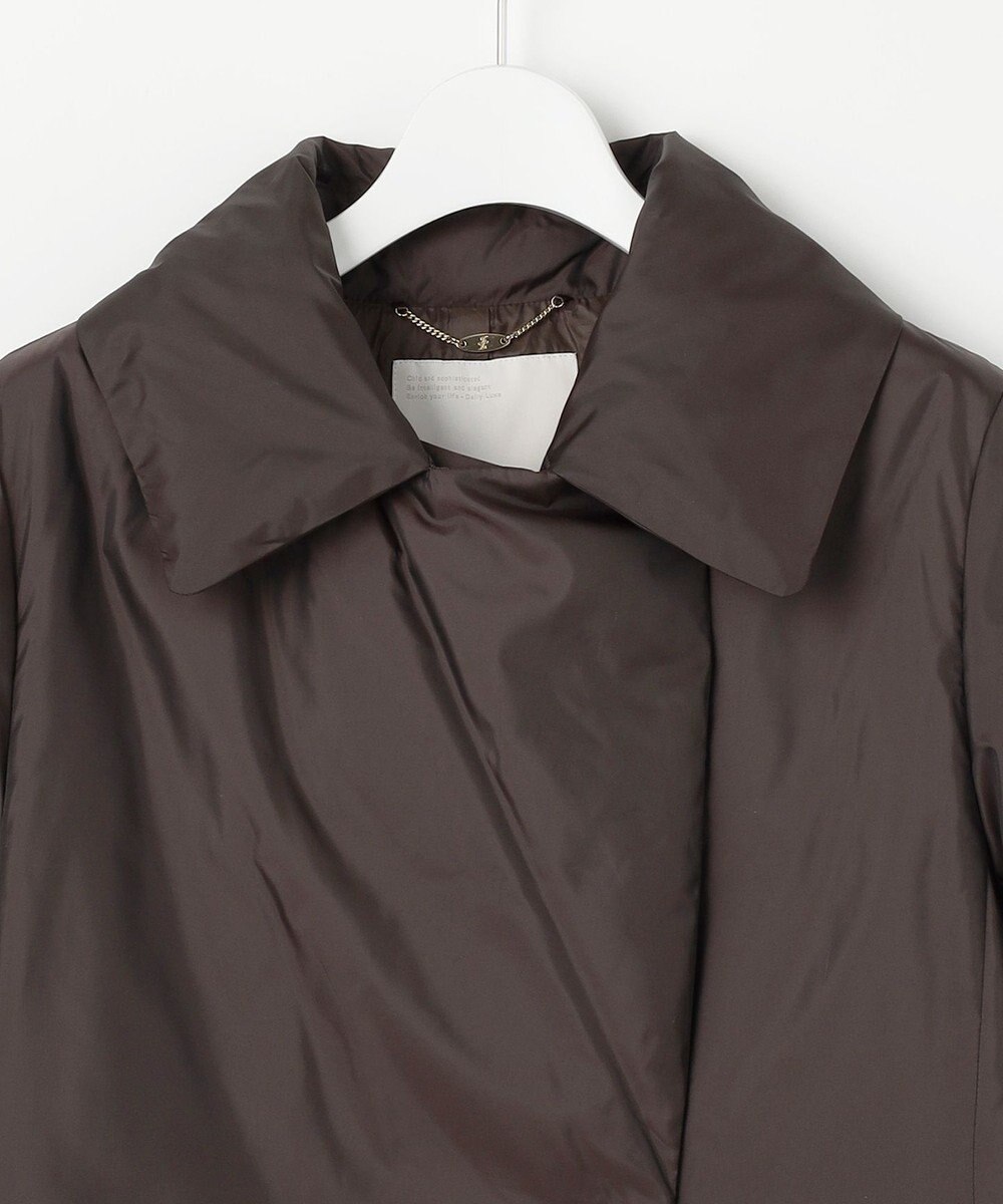 自由区 S 【撥水加工・洗える】ステッチレスダウン コート 