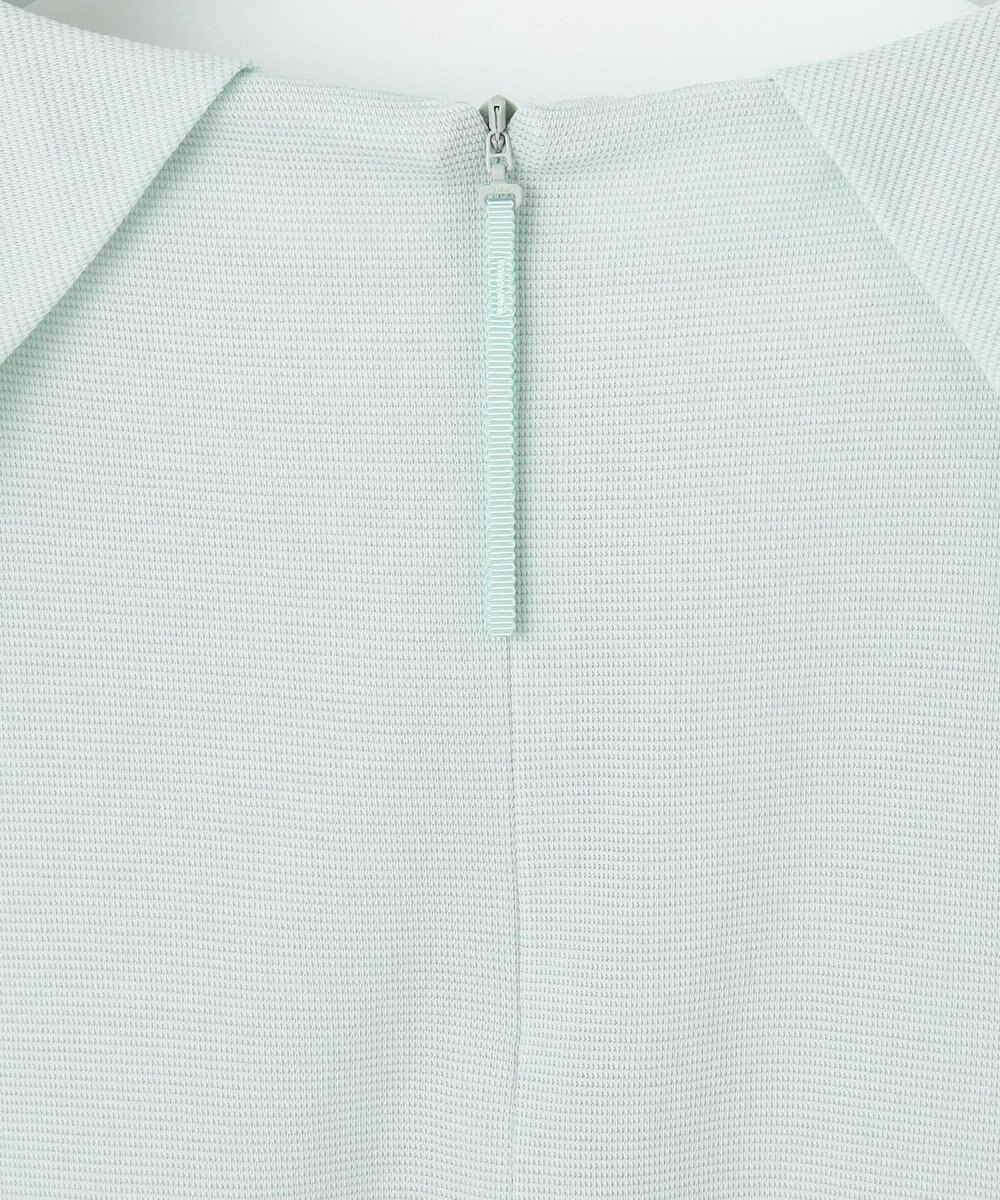 自由区 【洗える】ボリュームスリーブピケ カットソー 