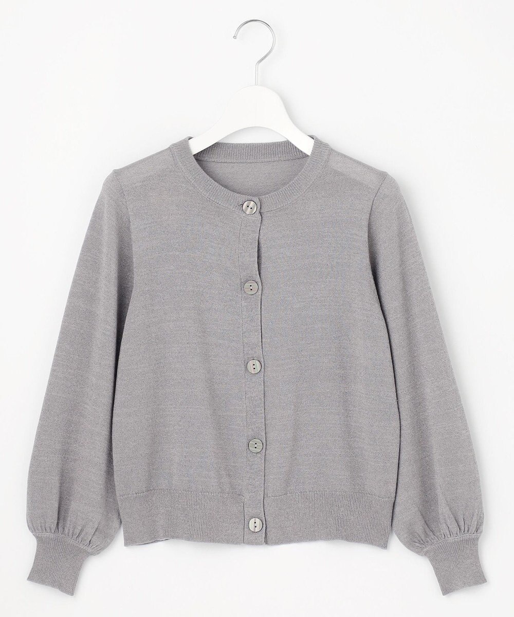 Feroux 【洗える】ラメニットカーディガン 