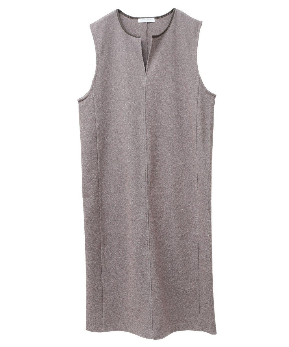 Green Parks 柄圧縮ポンチキーネックジャンスカ 