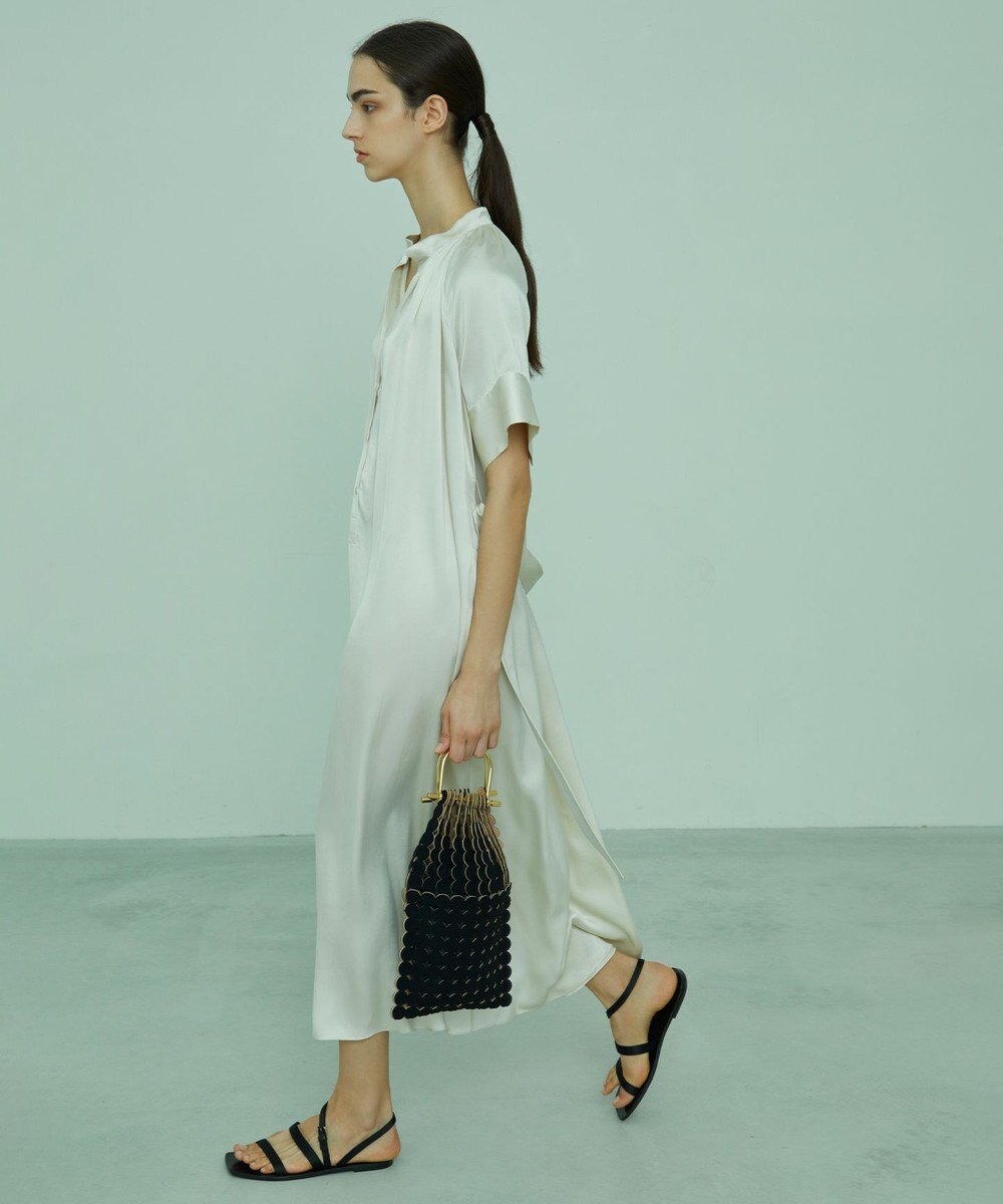 BEIGE， YEW / シャツワンピース 