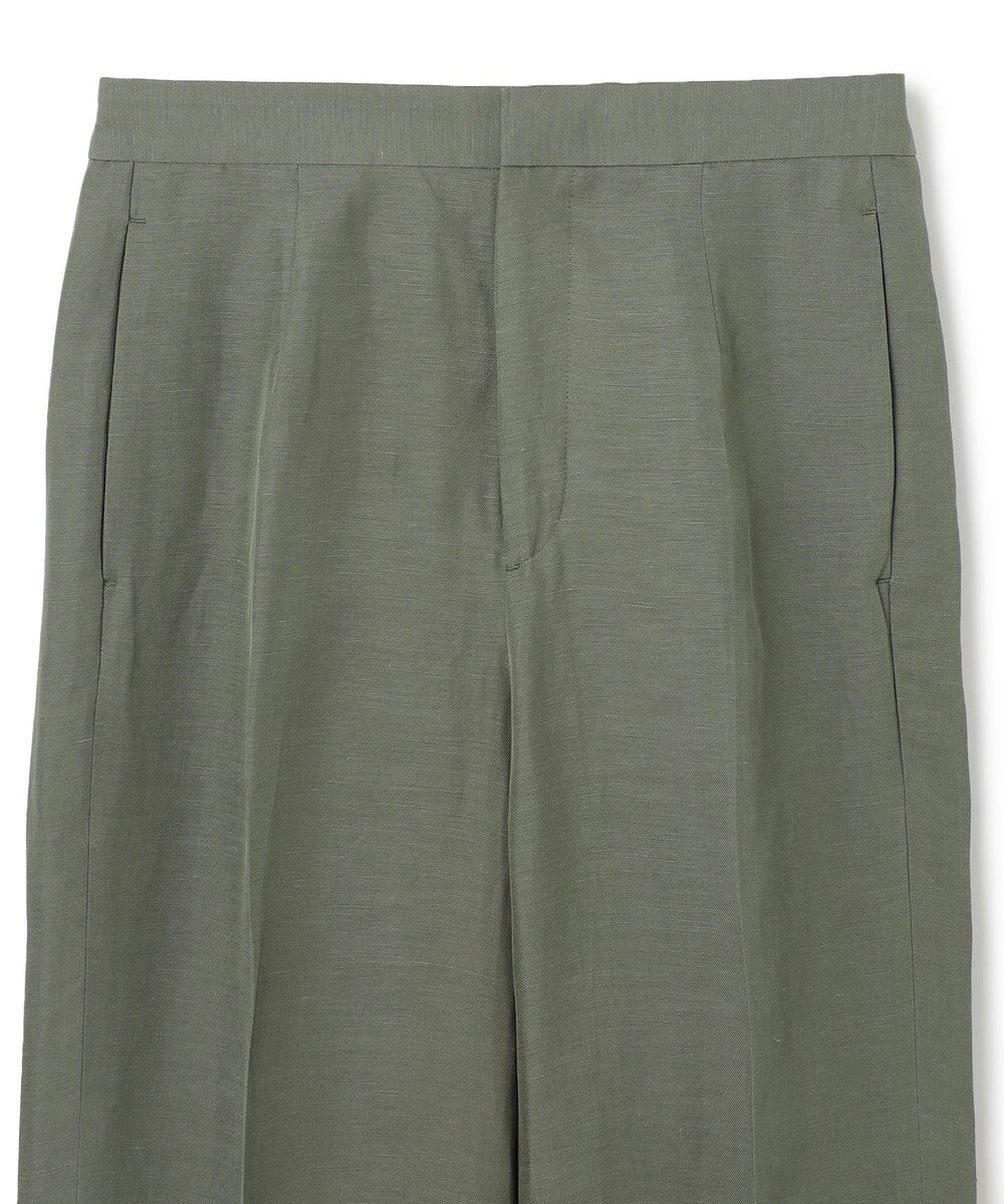 BEIGE， 【洗える】BERNARD / リネンストレートフルレングスパンツ 