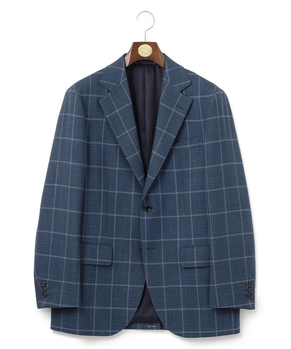 J.PRESS MEN 【NEWSTAGE】シルキーリファインドチェック ジャケット/総裏 