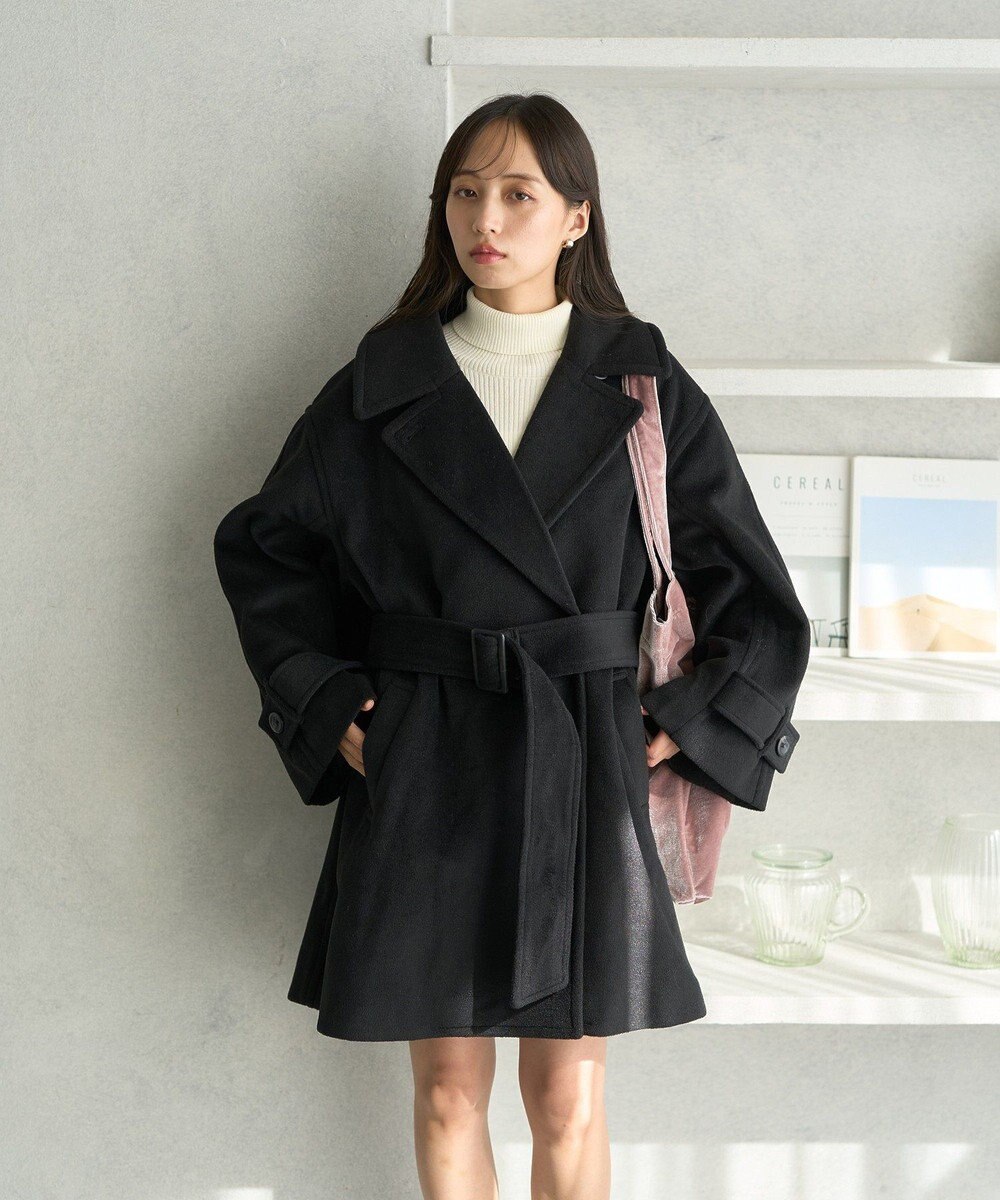 earth music&ecology ミドル丈コート 