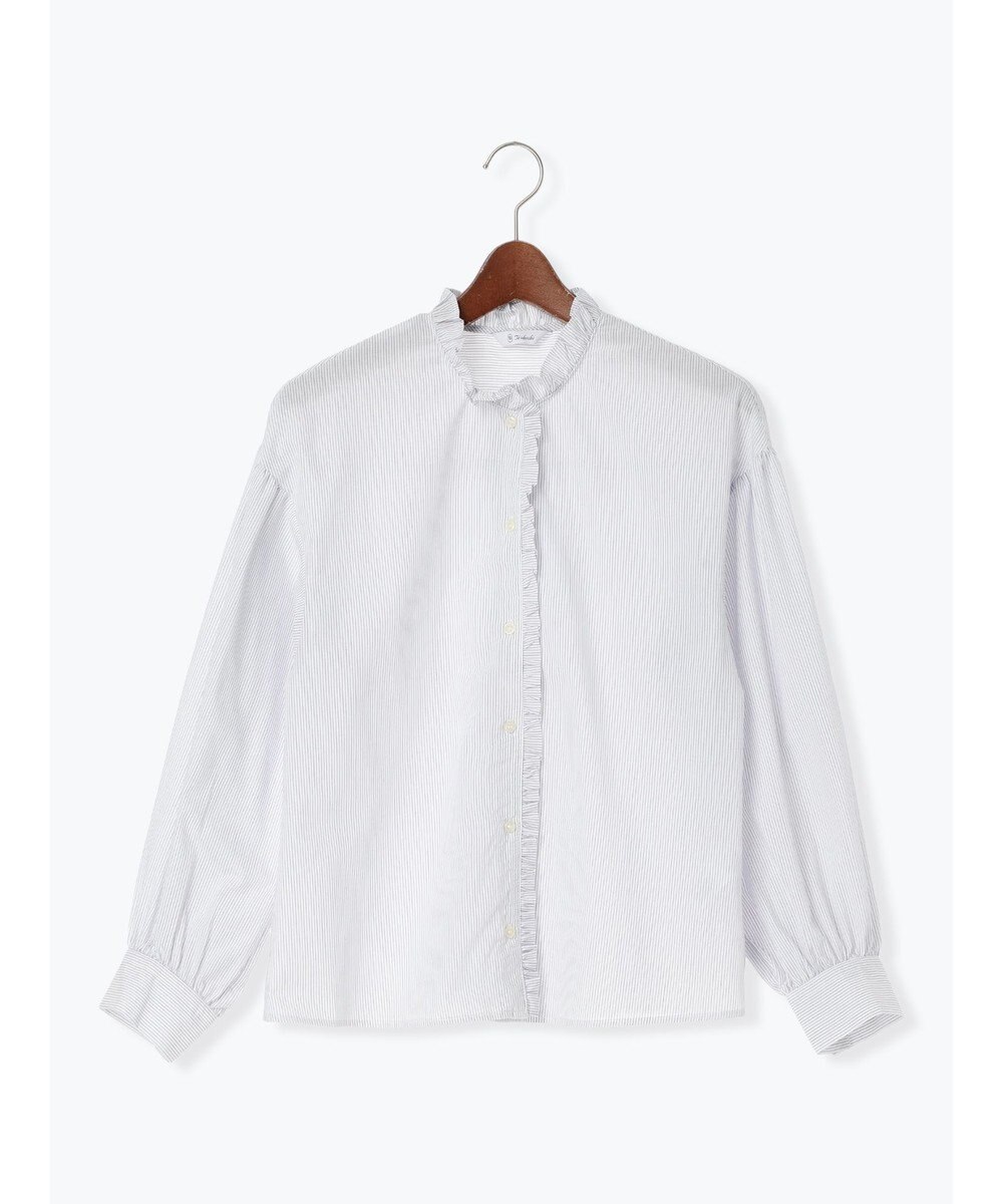 Te chichi パターンアソートスタンドフリルブラウス 