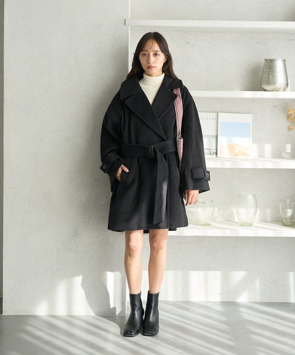 earth music&ecology ミドル丈コート 