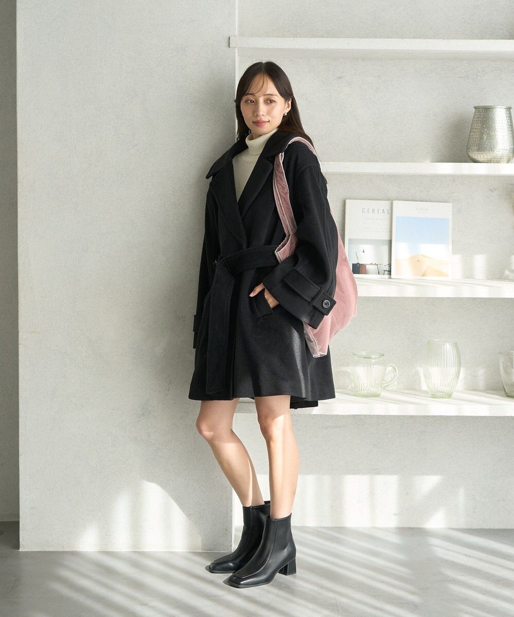 earth music&ecology ミドル丈コート 