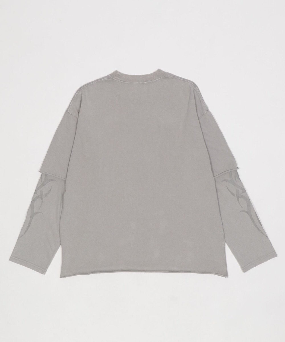 WEGO 【ユニセックス着用ITEM】ブリーチレイヤードグラフィックT（LS） 