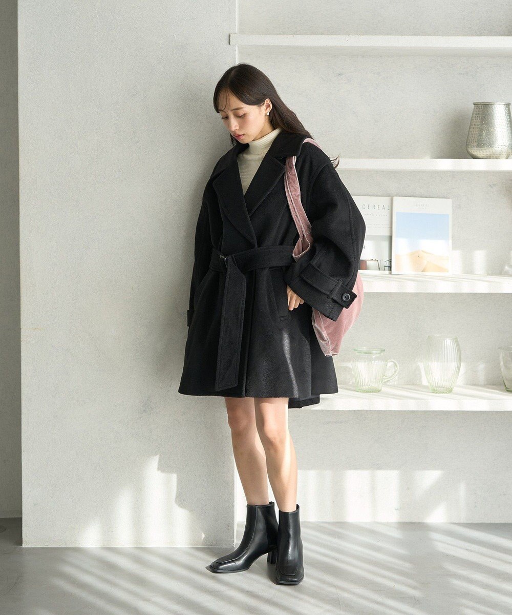 earth music&ecology ミドル丈コート 