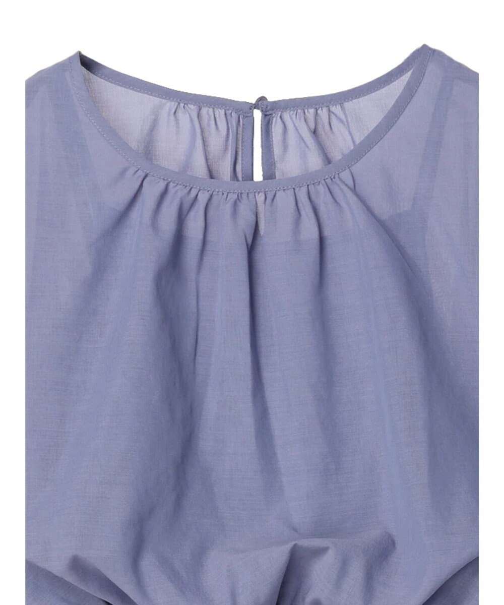 earth music&ecology シャーリングシアーブラウス 