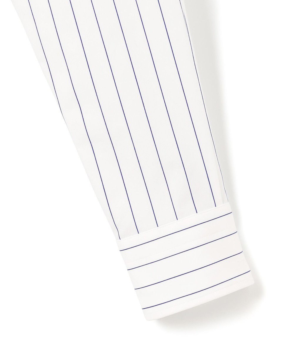 J.PRESS MEN 【PREMIUM PLEATS / 形態安定】スーピマコットンボールドストライプ ドレスシャツ / B.D. 