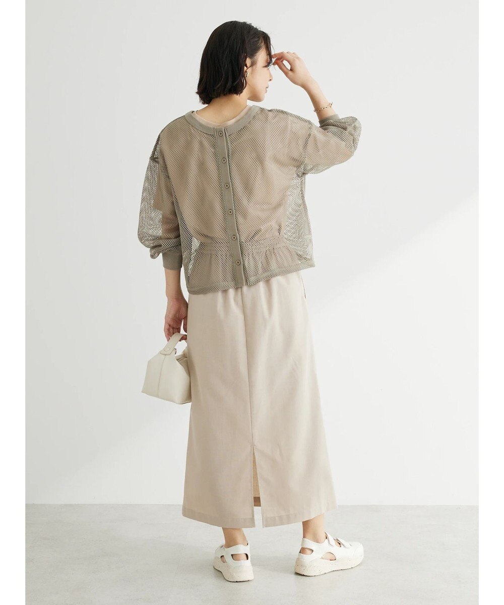 Green Parks ・ＥＬＥＮＣＡＲＥ　ＤＵＥ　２ｗａｙメッシュカーディガン 