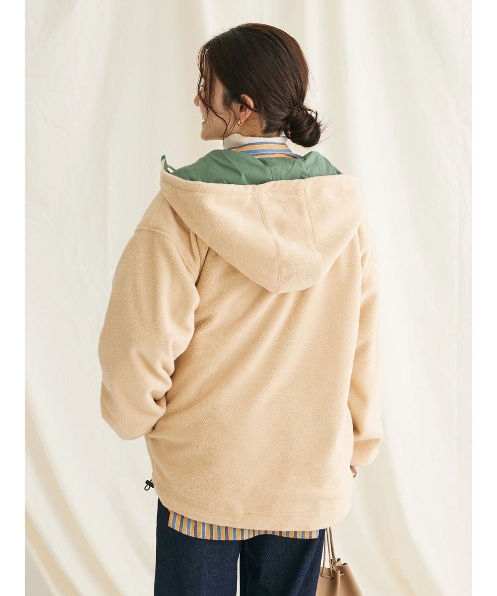 CRAFT STANDARD BOUTIQUE ナイロン×裏フリースリバーシブルブルゾンＬ／Ｓ 