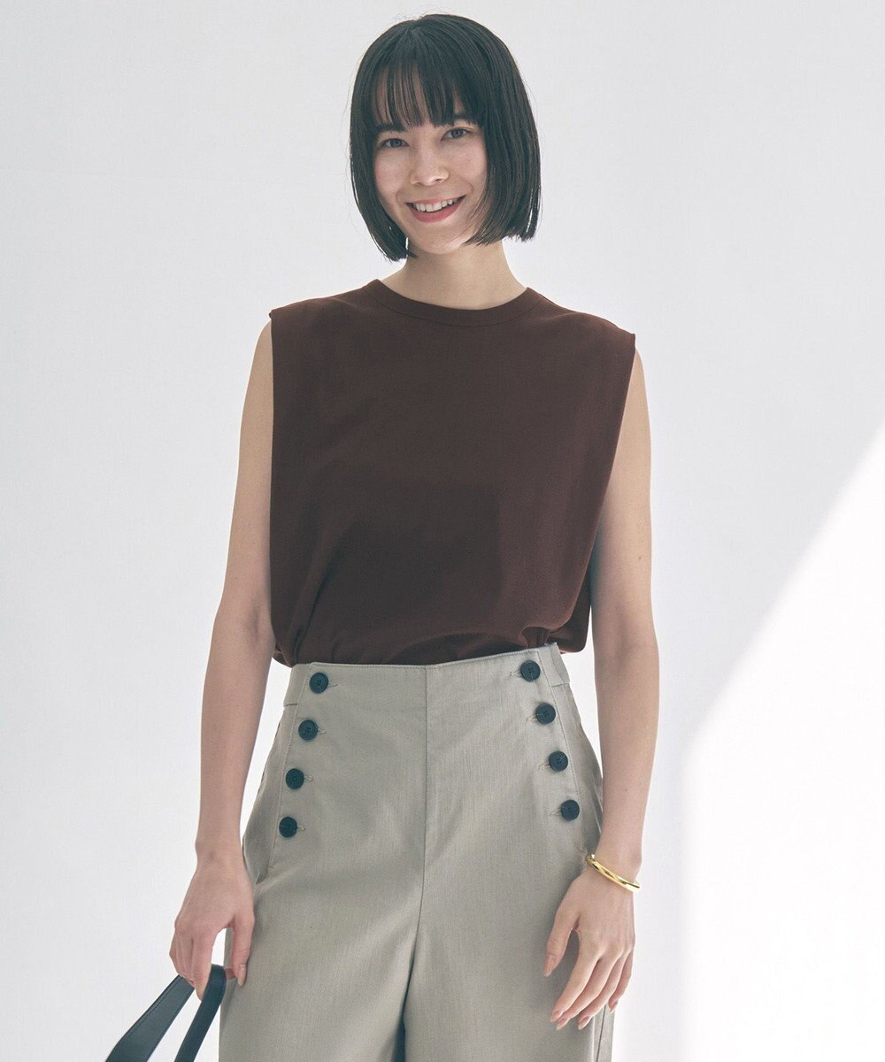 UNFILO ドライタッチフライス ノースリーブ Tシャツ 
