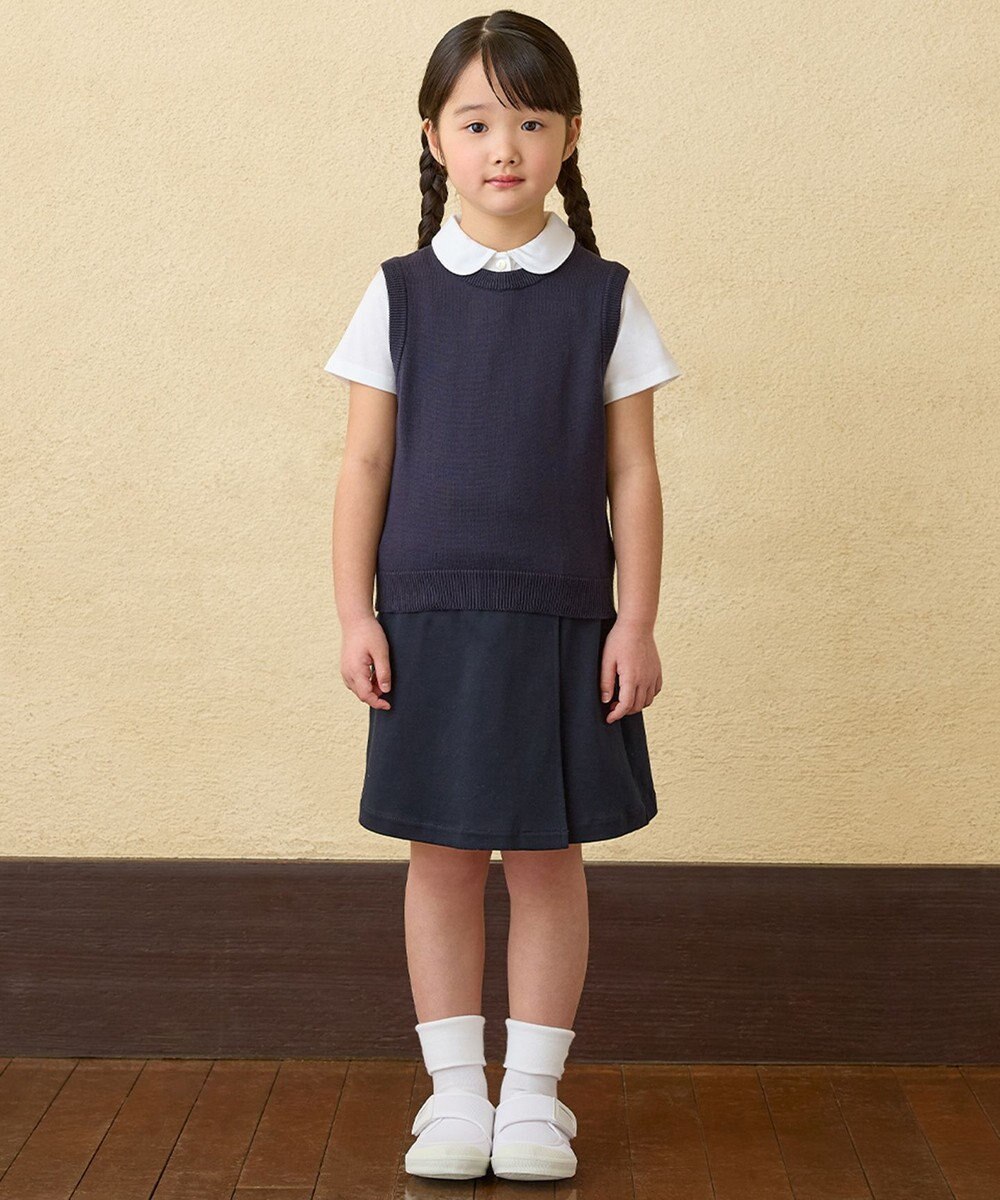 MIKI HOUSE HOT BISCUITS 【ミキハウス】 スクールシューズ〈上履き・上靴(15cm-17.5cm)〉 