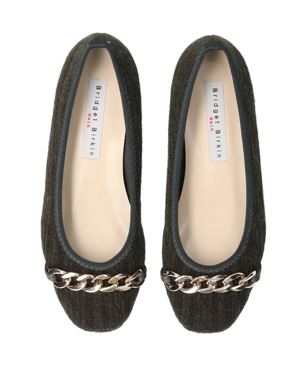 Bridget Birkin 【Bridget Birkin Walk】チェーンモチーフウォーキングパンプス 