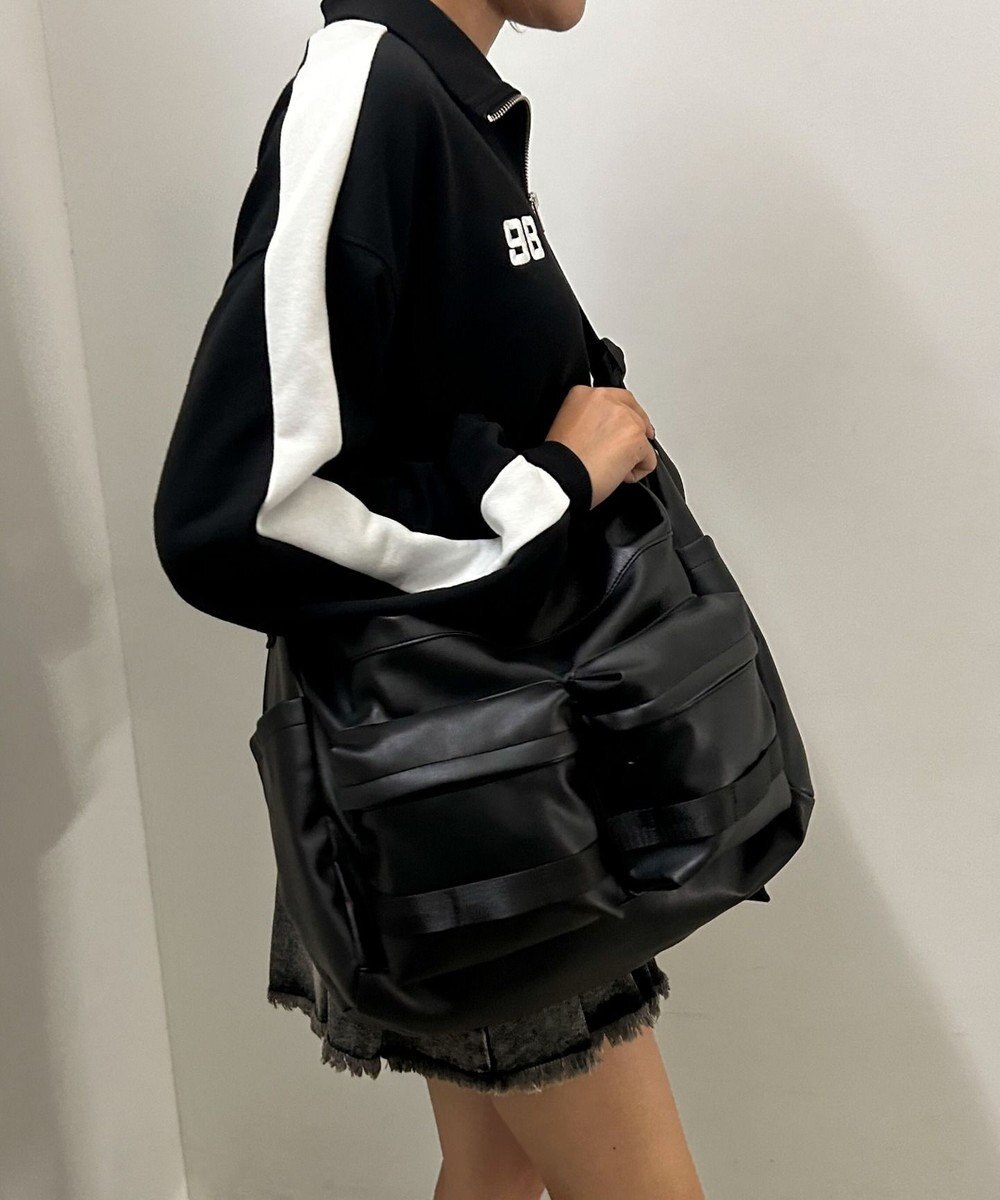 WEGO 【ユニセックス着用ITEM】立体ポケットBIGショルダー 