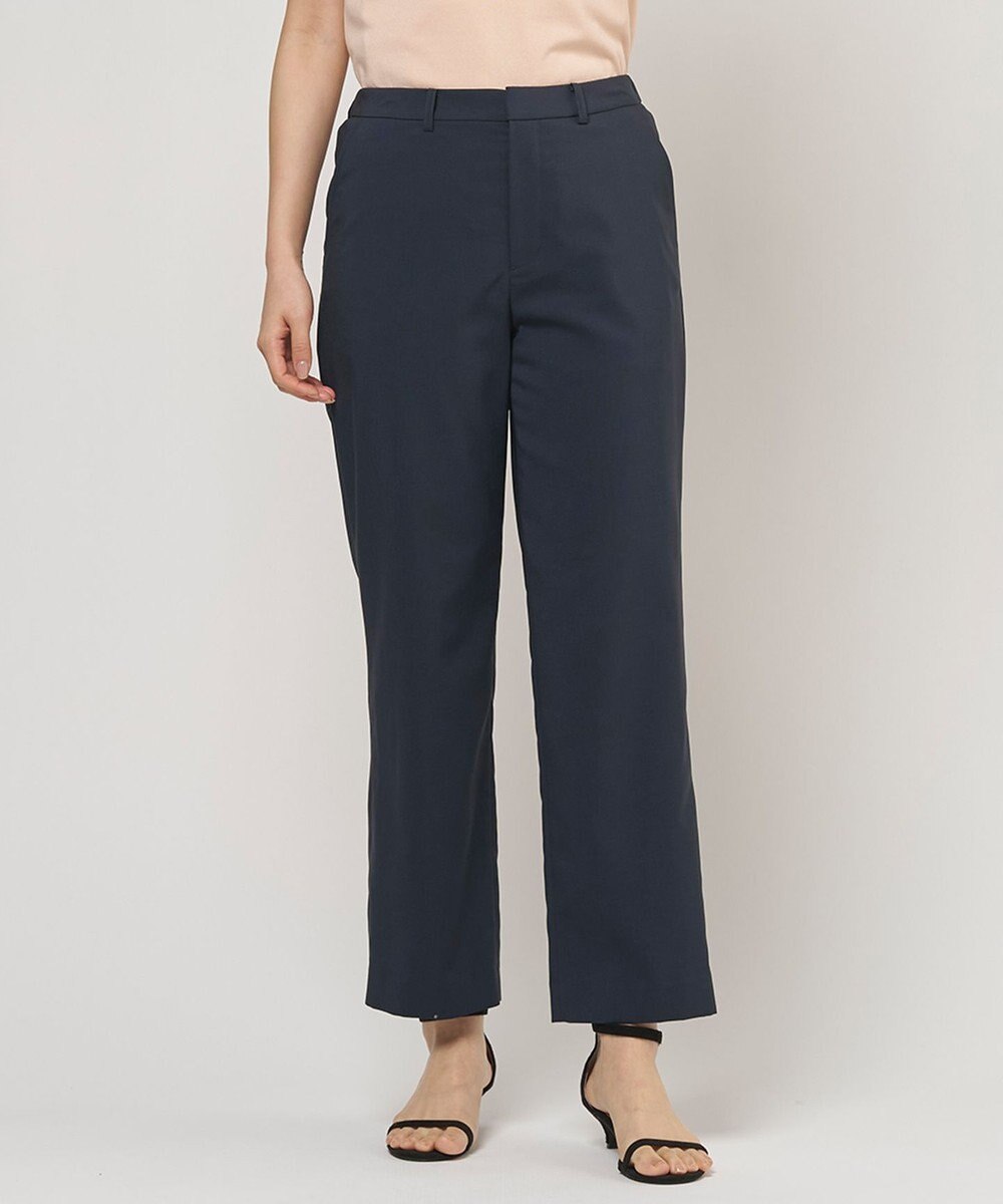 J.PRESS LADIES L 【セットアップ対応】ファンマートロストレッチ テーパード パンツ 