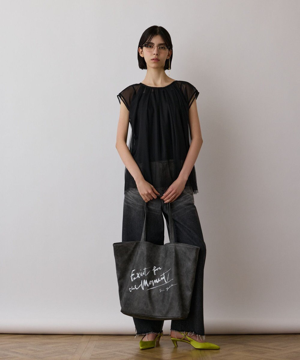 GRACE CONTINENTAL ロゴレザートート 