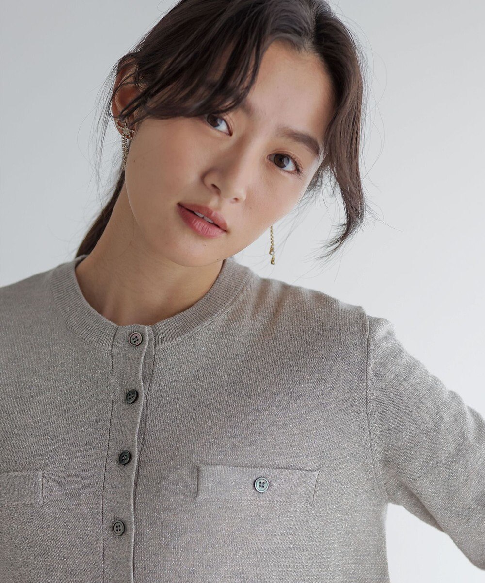 組曲 S ラメアンサンブル ニット 