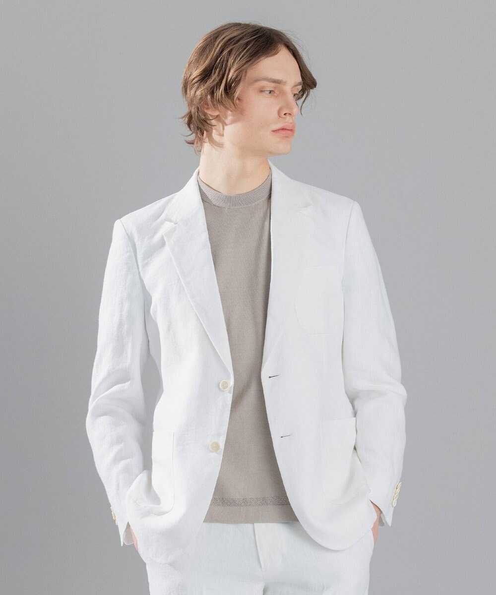 JOSEPH HOMME BELGIUM LINEN TROPICAL JACKET 