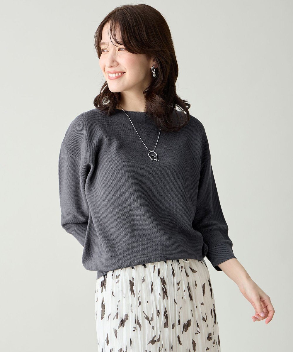 ANY アクリルガーターニット 