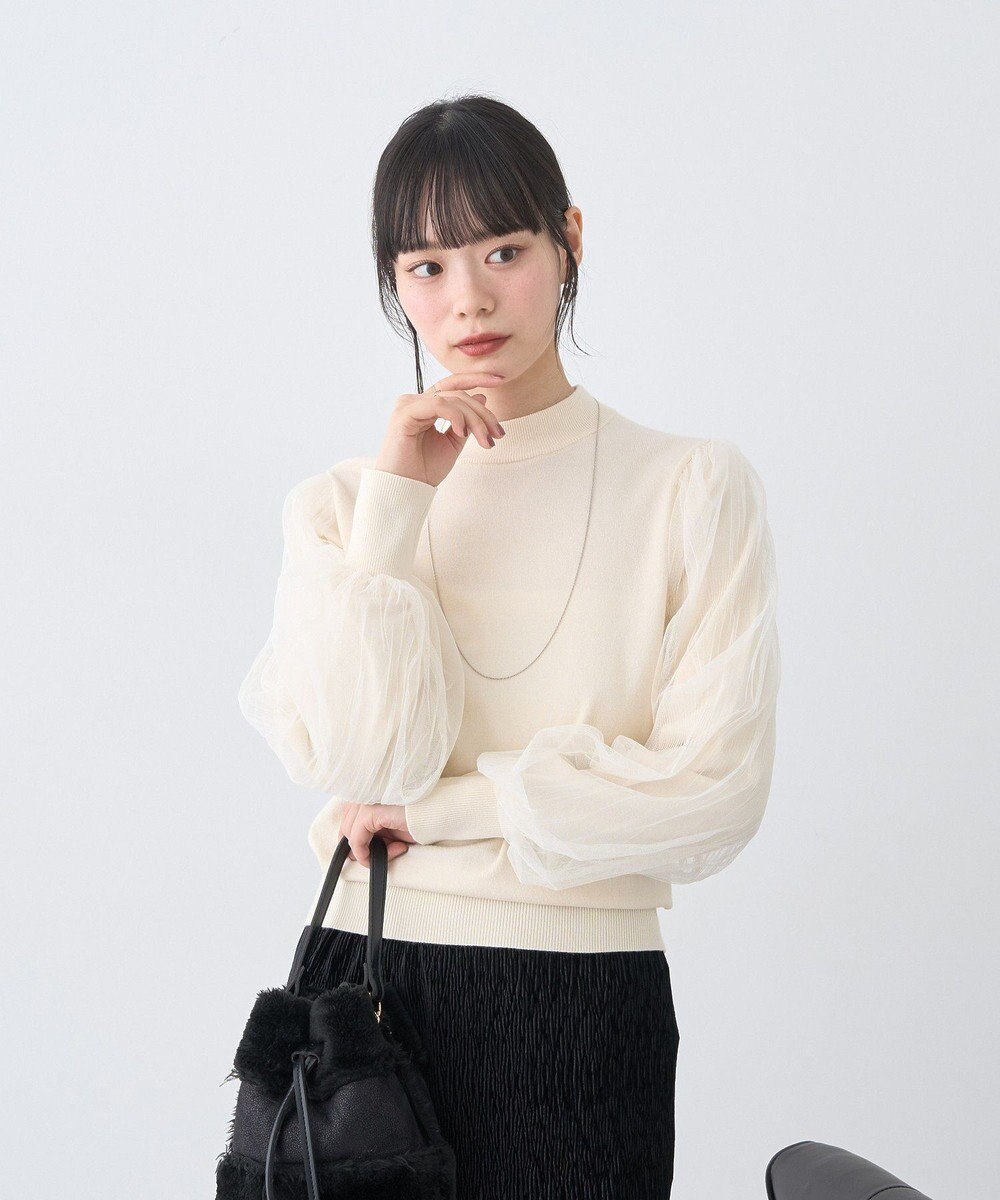 earth music&ecology レンチング(TM)エコヴェロ(TM)(マジョリカプリーツ) 