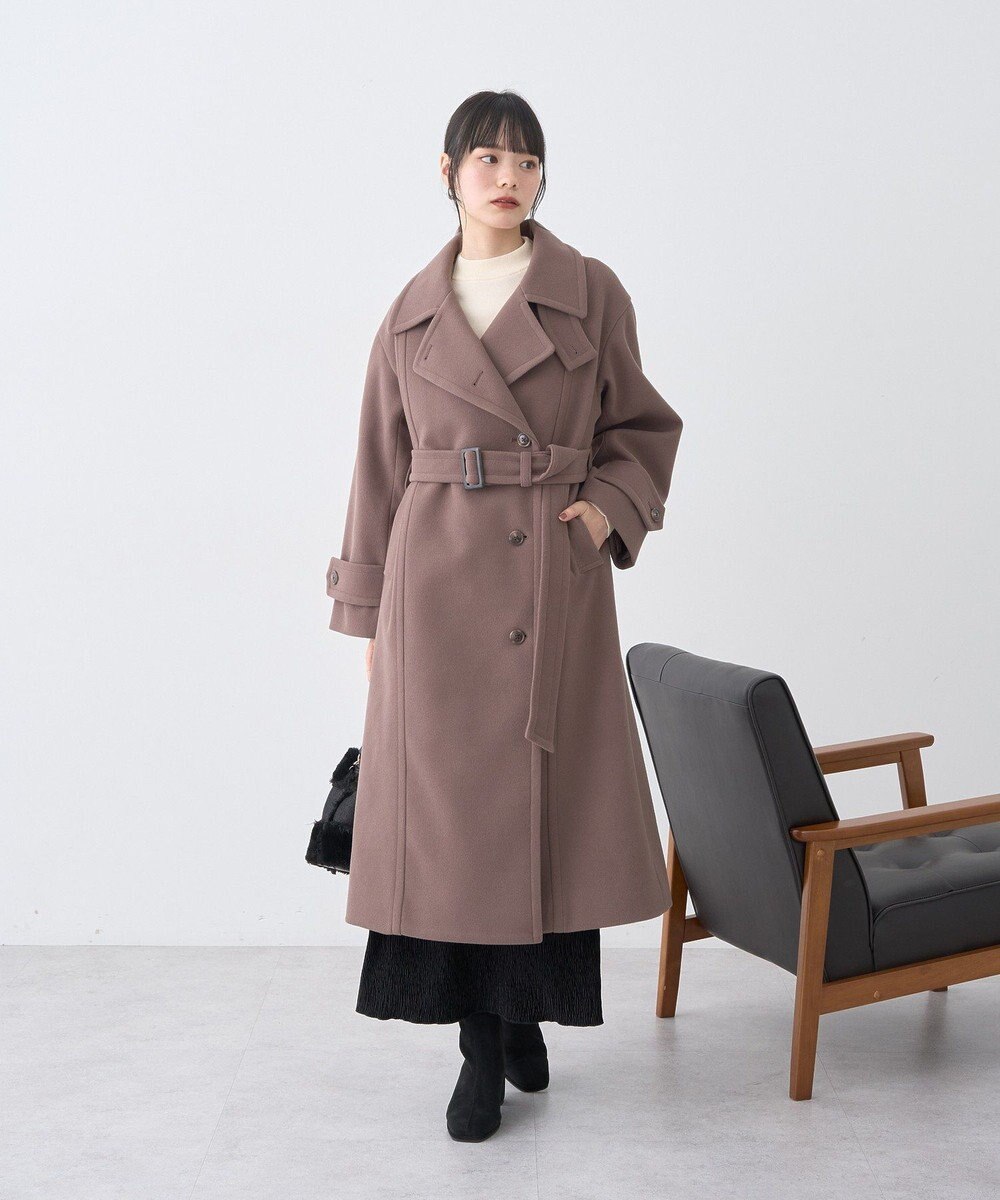 earth music&ecology レンチング(TM)エコヴェロ(TM)(マジョリカプリーツ) 