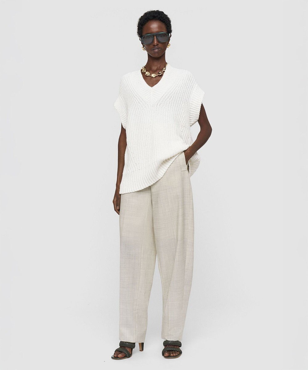 JOSEPH コットンテリー　ニットトップ 