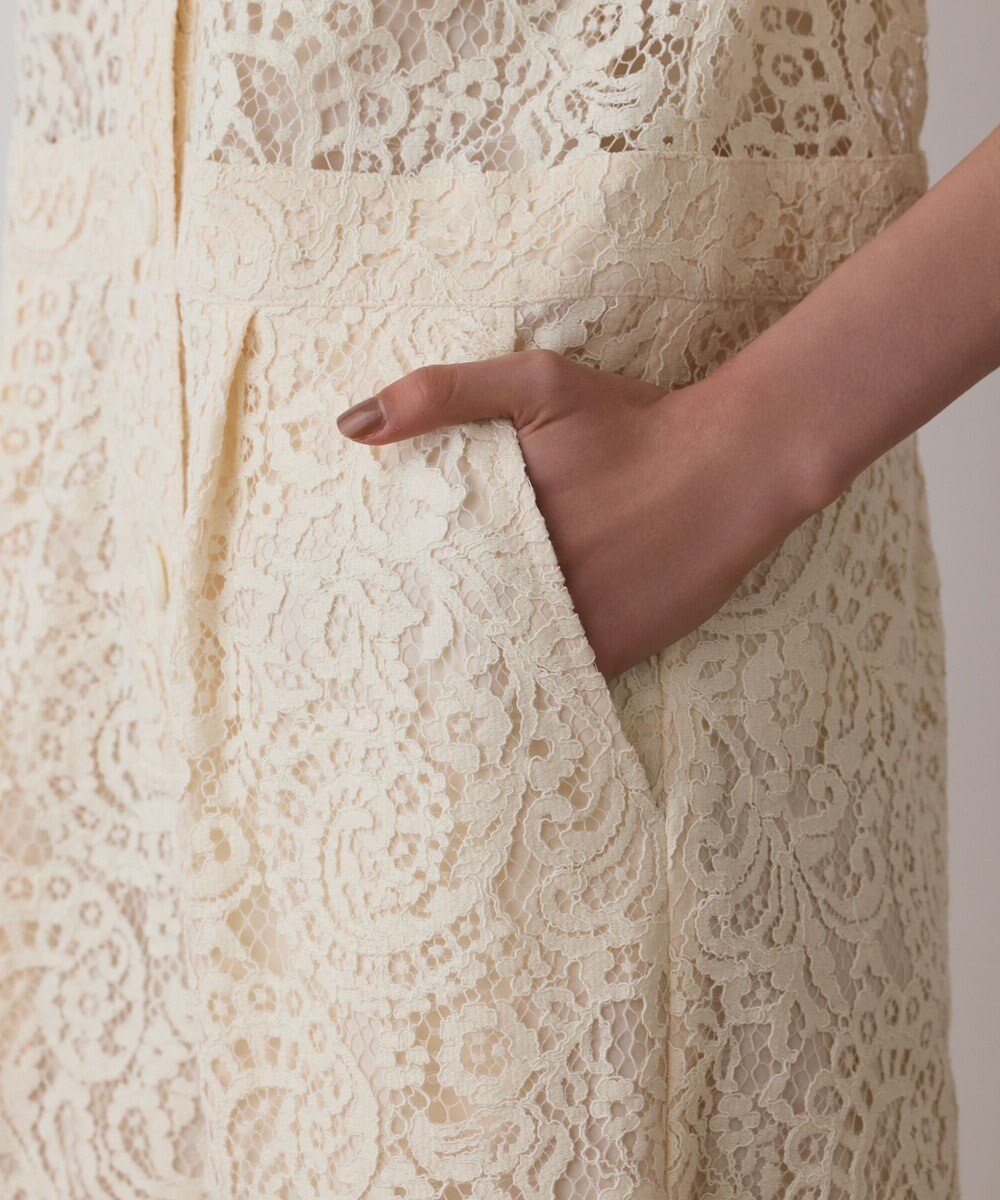 GRACE CONTINENTAL コードレースジャンプスーツ 