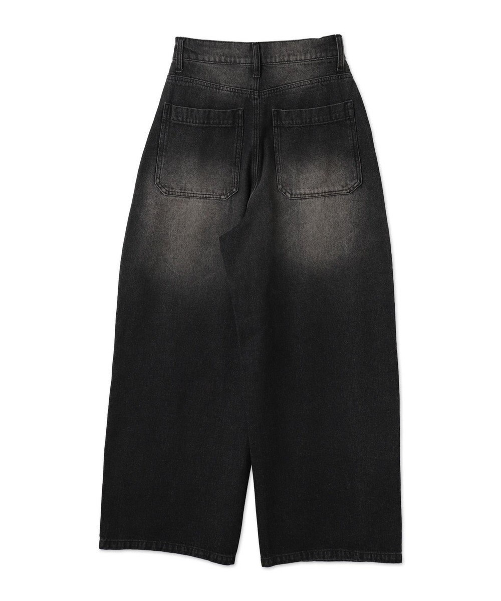 WEGO ヴィンテージウォッシュダブルニーバギーパンツ 