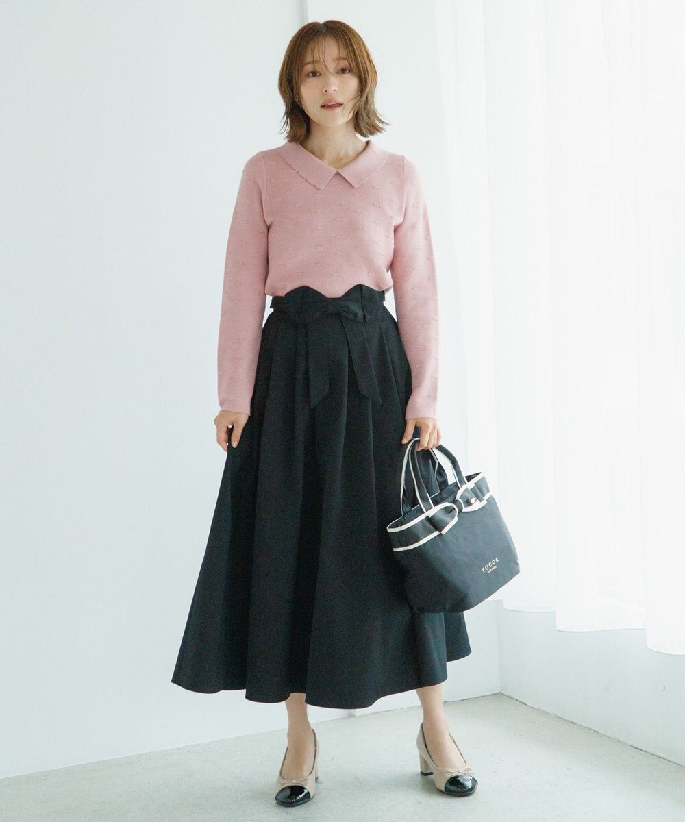 TOCCA 【chayさん着用】RIBBON BLOOM プルオーバー 