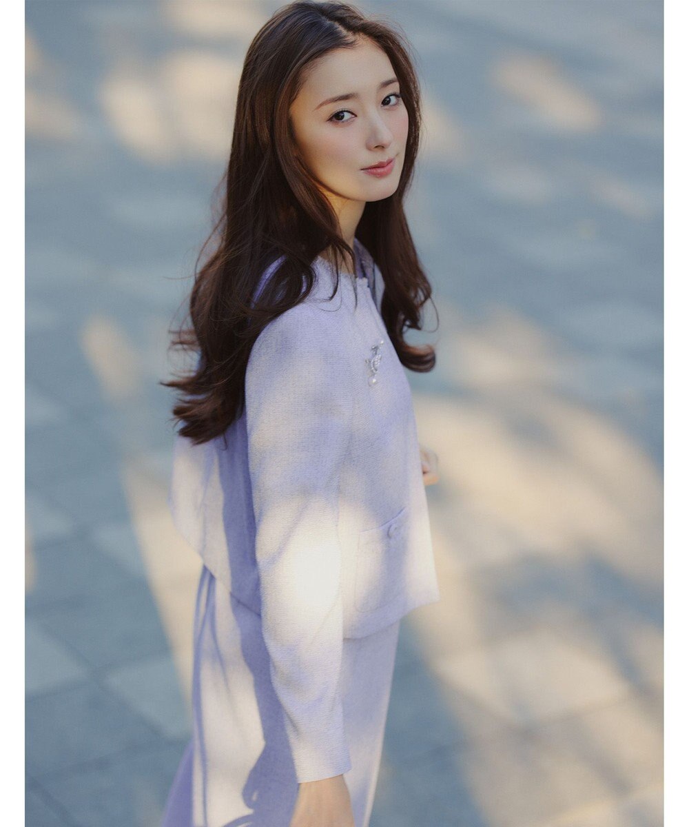 TOCCA 【宮本茉由さん着用】FROST MIST TWEED ジャケット 