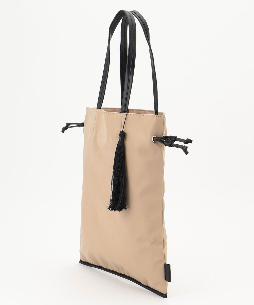 自由区 ナイロン巾着サブトート バッグ 